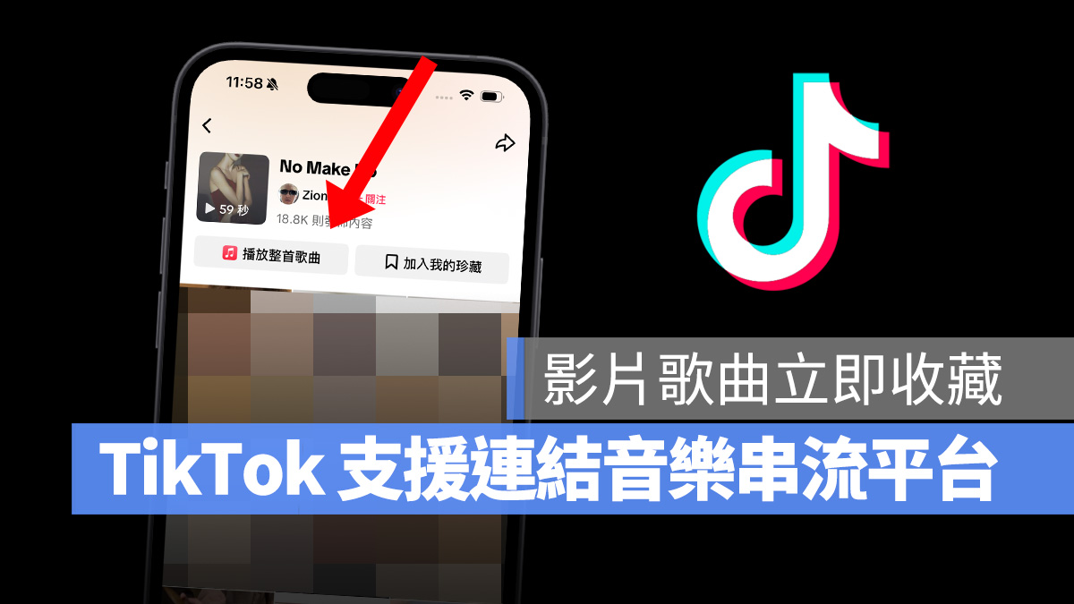 抖音 TikTok Apple Music Spotify