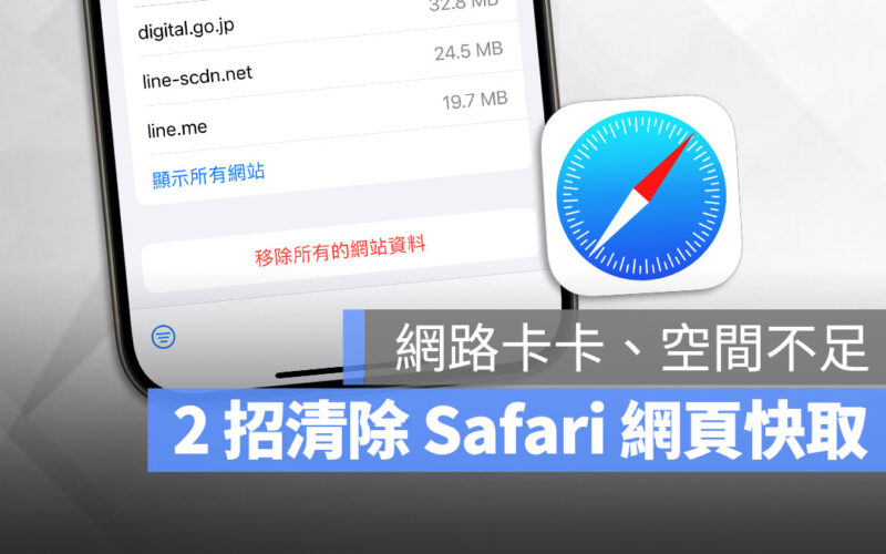 iPhone Safari 如何清除快取？開網頁卡卡、容量不足試試這 2 招