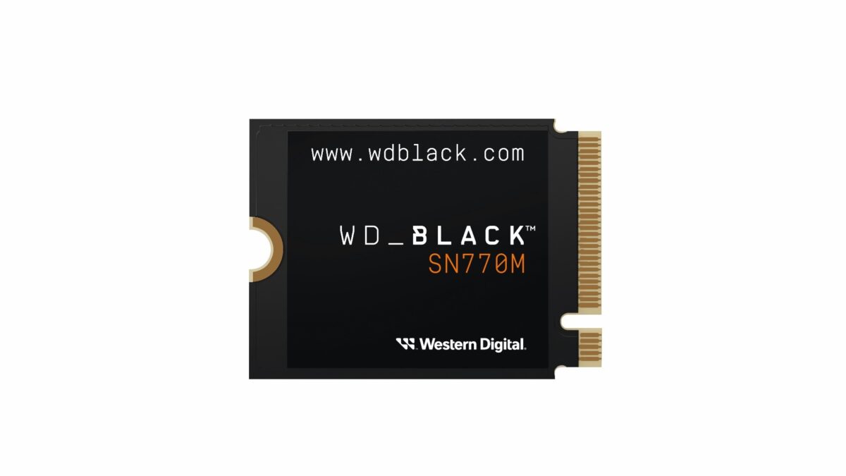 WD,Western Digital 推出專為現今電競掌機玩家打造的全新高效能 WD_BLACK SN770M NVMe SSD