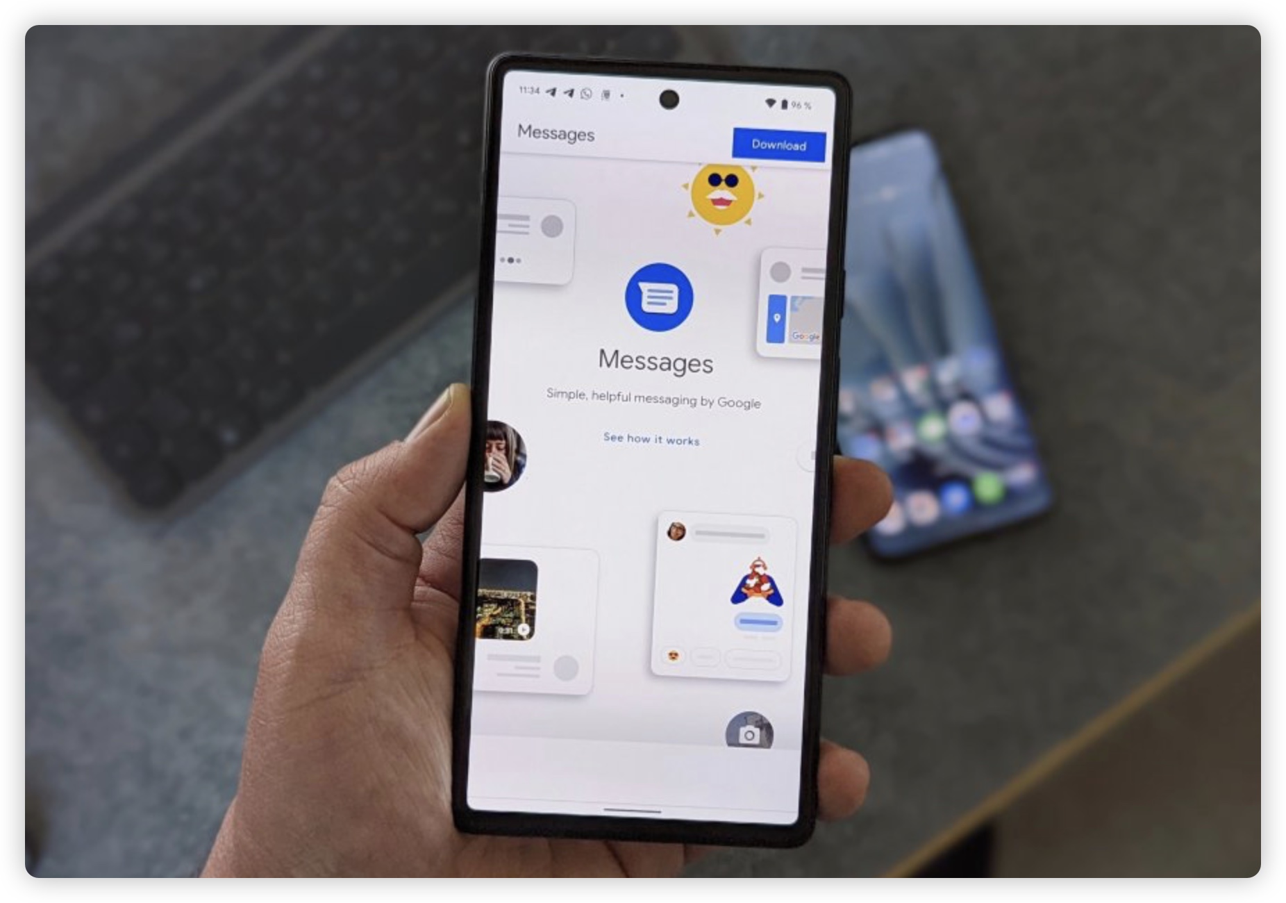 iMessage RCS 簡訊 Apple Google 訊息