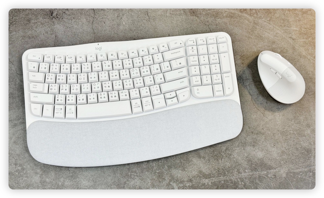 羅技 Logitech WAVE KEYS LIFT