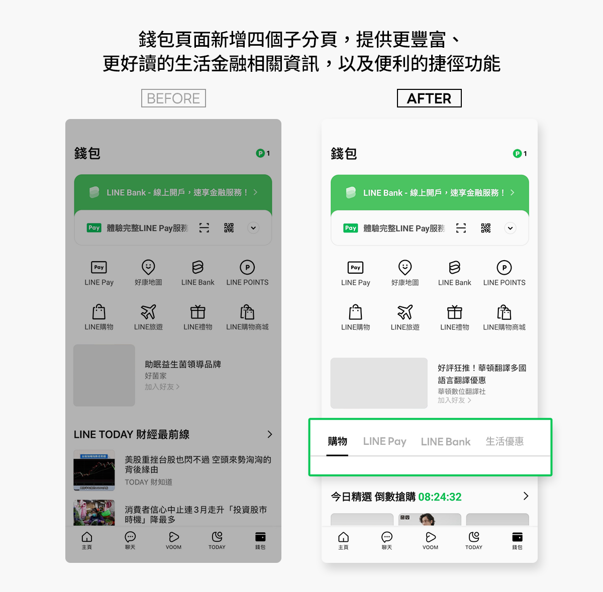 LINE LINE 2023 10 大受歡迎功能排行 主題自動輪播 個人檔案工作室 父親節聊天室特效 聊天室發送語音訊息功能優化 LINE 社群Live talk 群聊 聊天室「所有相簿」 LINE 發票管家 VOOM Camera 錢包頁面優化 AI 摘要訊息