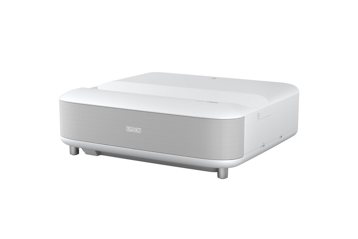 Epson EH-LS650機身使用金屬網孔並針對音響進行音室調整，使傳遞出的聲音更加純淨與飽和。