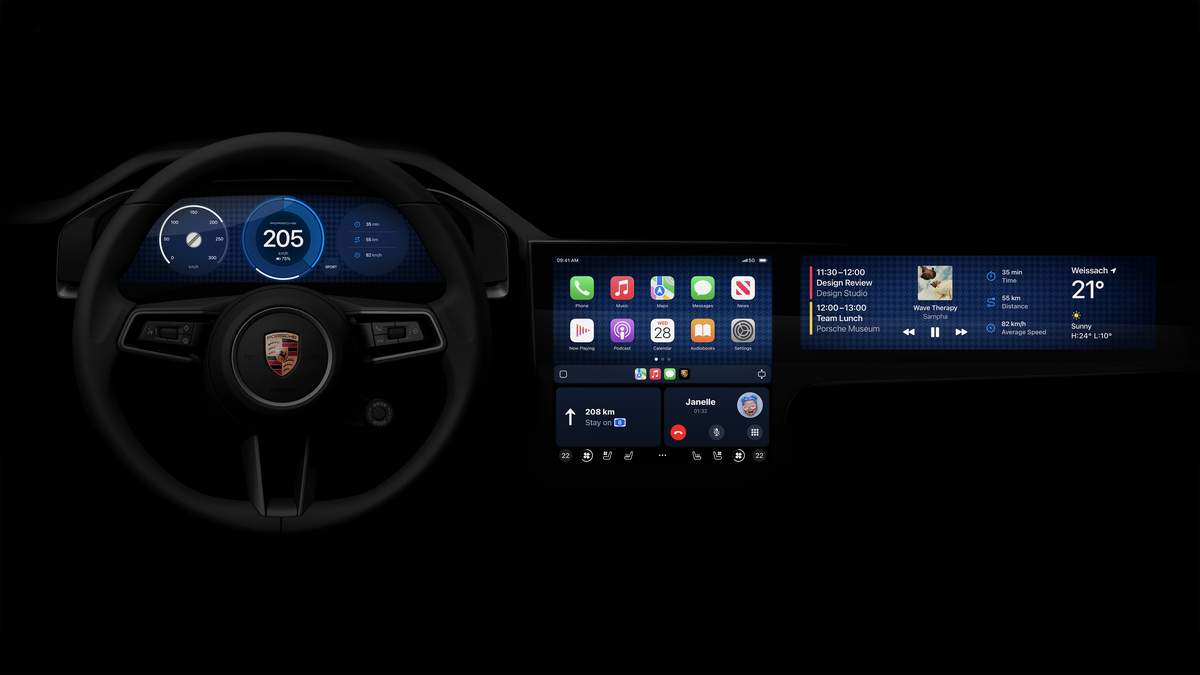 Apple CarPlay CarPlay 保時捷 Porsche Aston Martin 奧斯頓馬丁