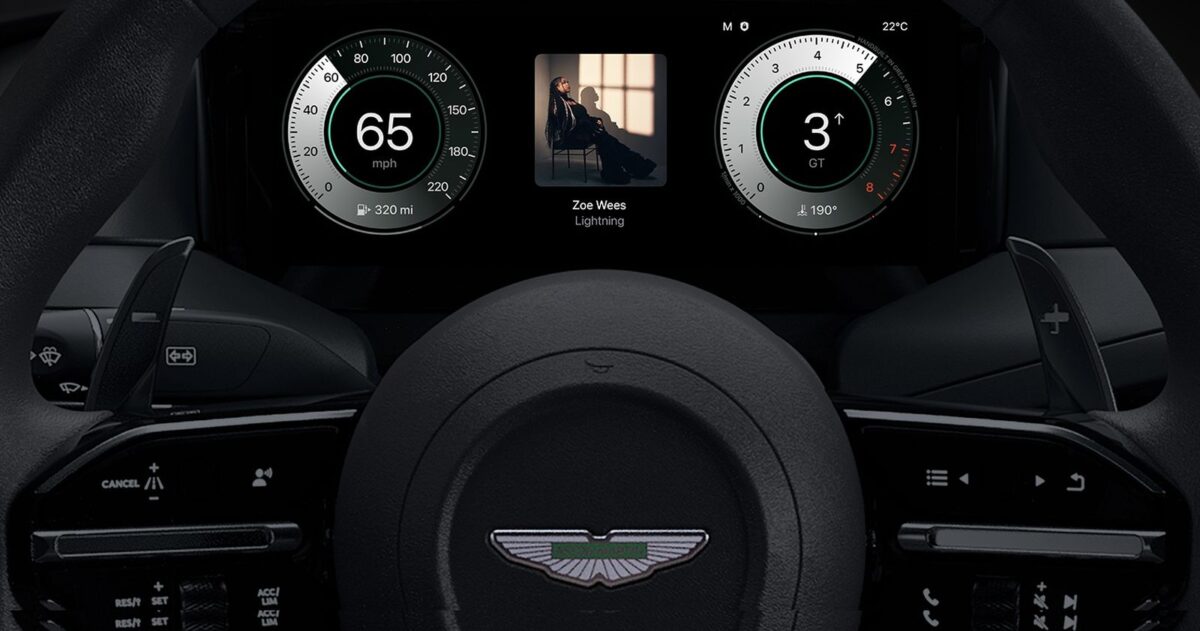 Apple CarPlay CarPlay 保時捷 Porsche Aston Martin 奧斯頓馬丁