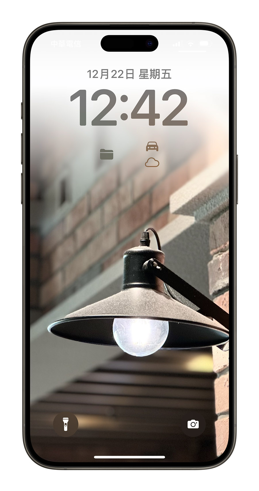 iPhone 鎖定畫面 App LockFlow Widget