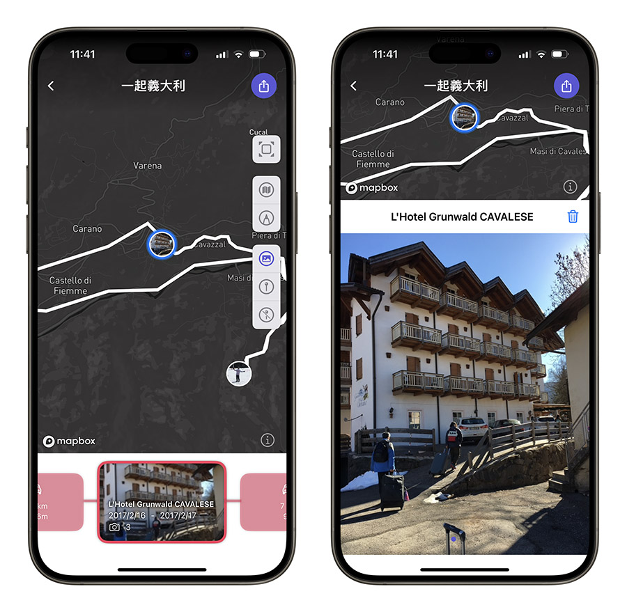 旅行 Photo Route Pro 地圖 照片 路徑 路線