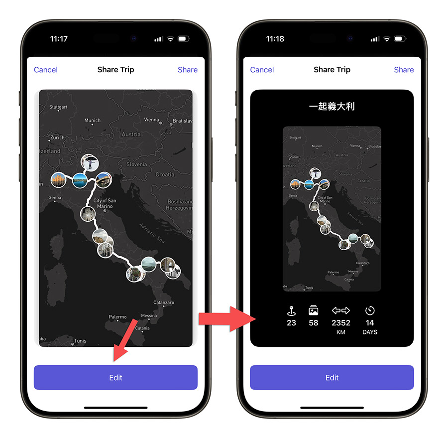 旅行 Photo Route Pro 地圖 照片 路徑 路線
