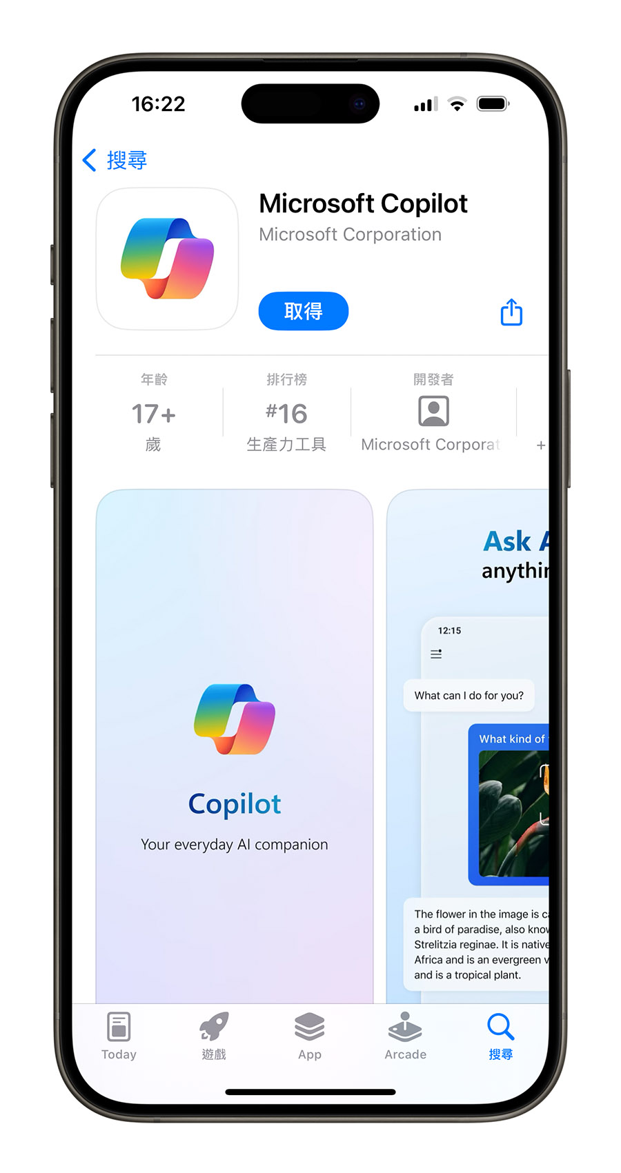 iOS iPhone Copilot App GPT-4