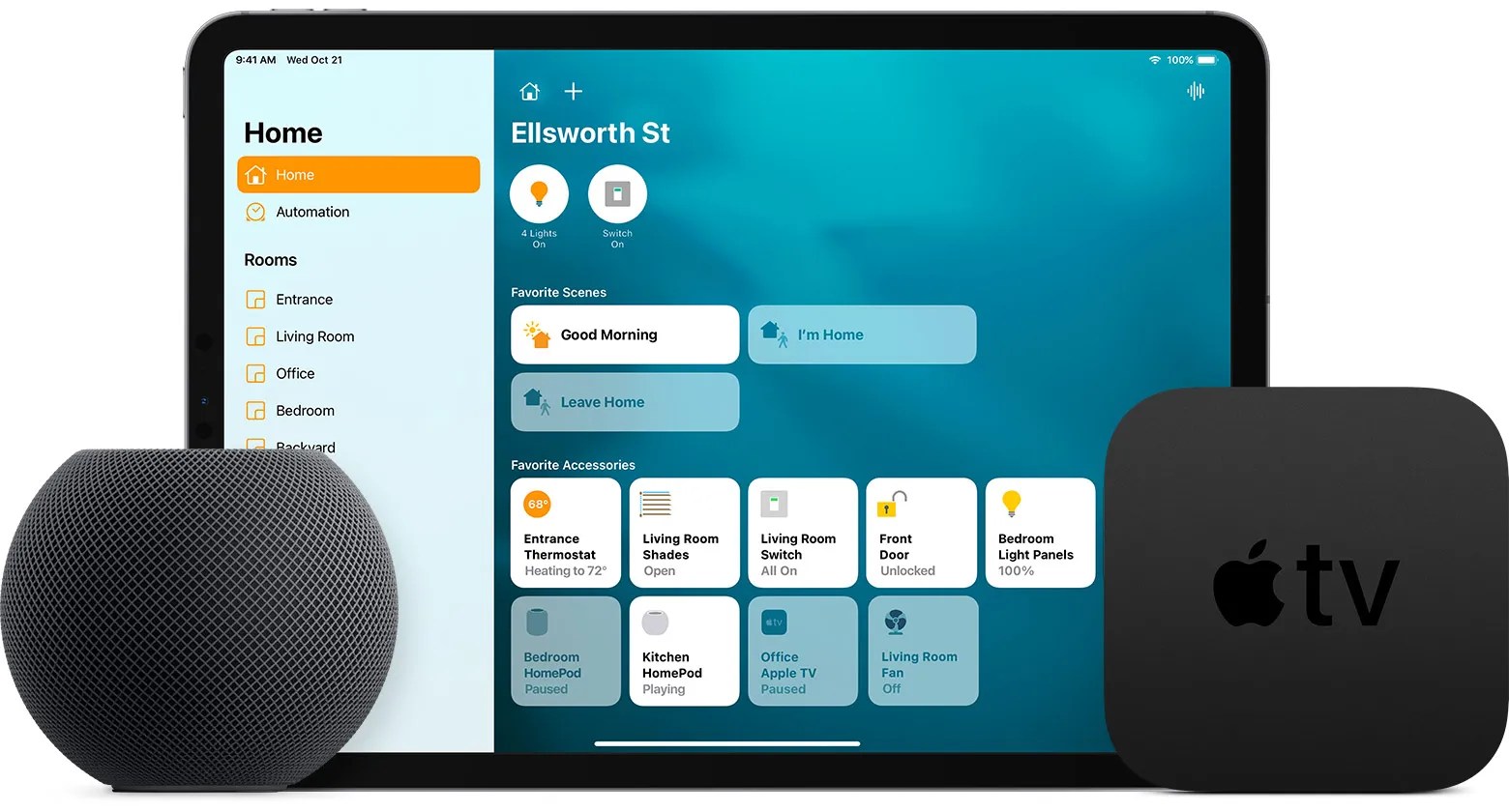 Apple 家庭中樞 Apple TV HomePod