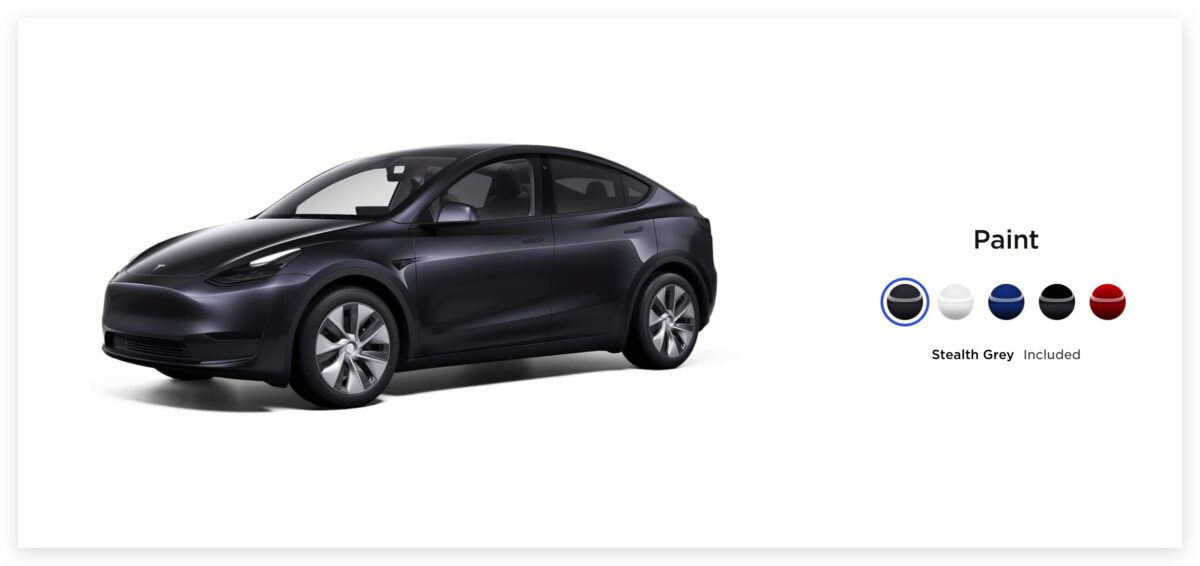 特斯拉 Tesla Model Y 烈焰紅 低調夜幕灰