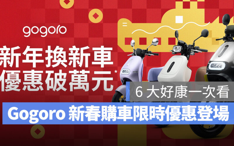 Gogoro Gogoro Rewards Gogoro Rewards 聯名卡 新年優惠 新春優惠