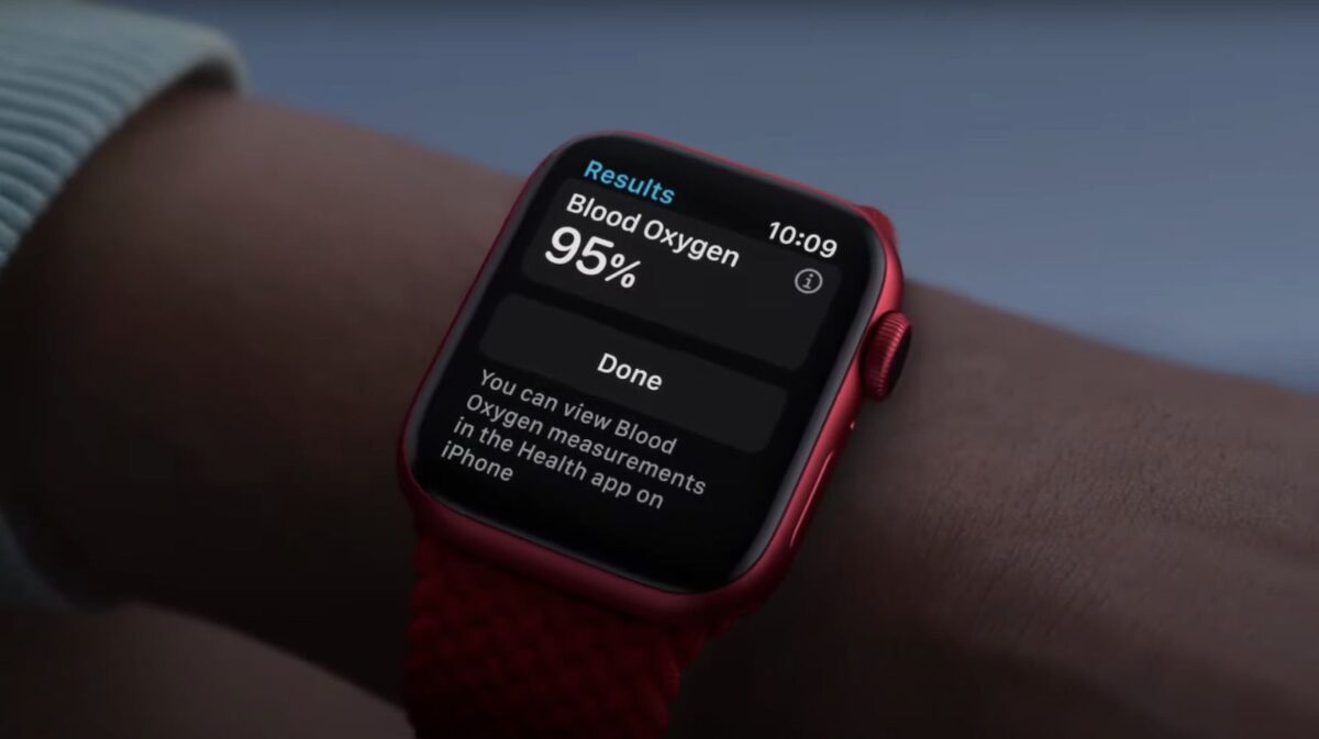 Apple Watch watchOS 血氧功能 血氧 Masimo