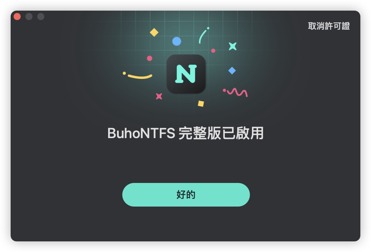 NTFS BuhoNTFS 終身免費 限免 限時免費下載
