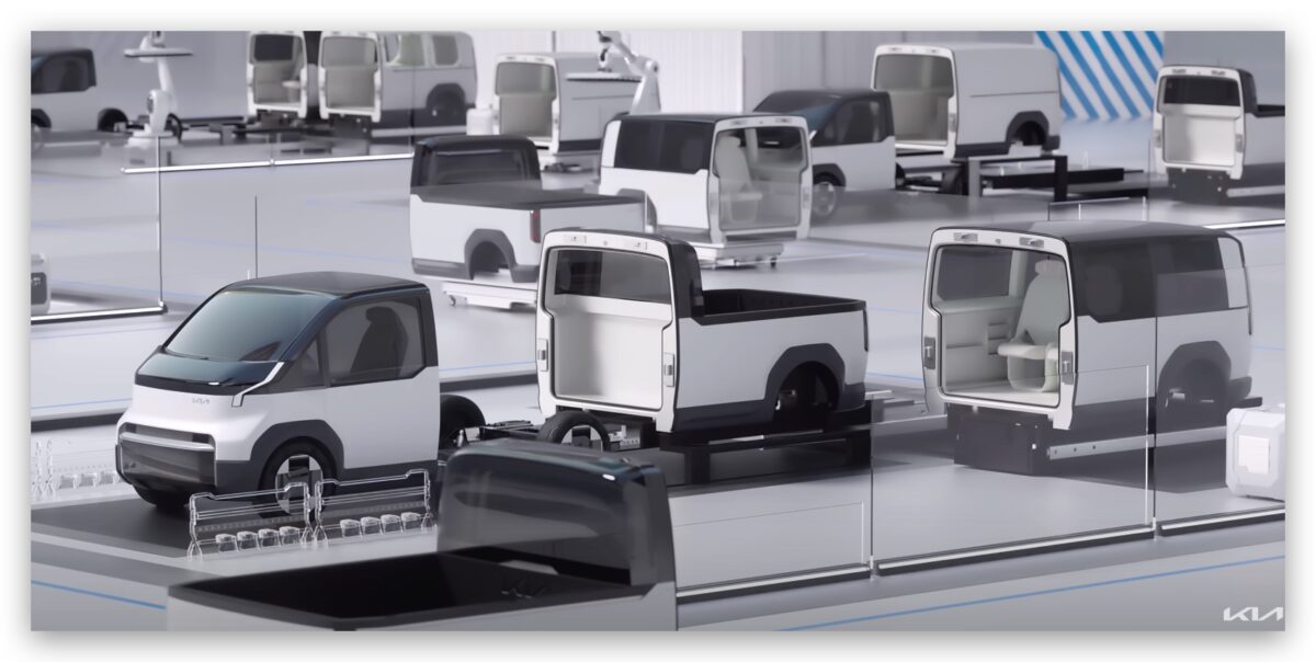 KIA PBV PBV 模組化電動車平台 KIA Concept PV5 KIA Concept PV7 KIA Concept PV1