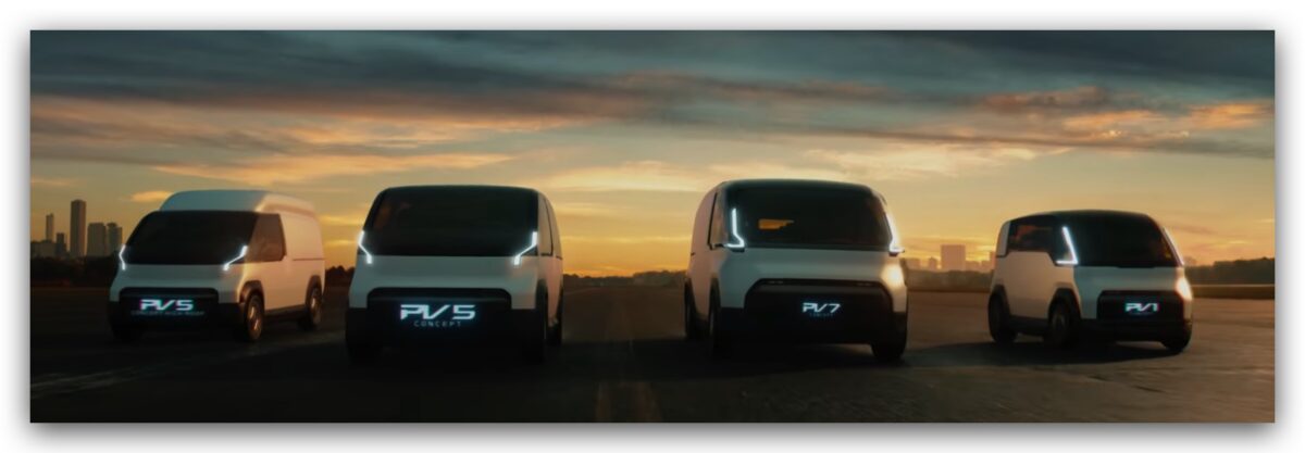 KIA PBV PBV 模組化電動車平台 KIA Concept PV5 KIA Concept PV7 KIA Concept PV1
