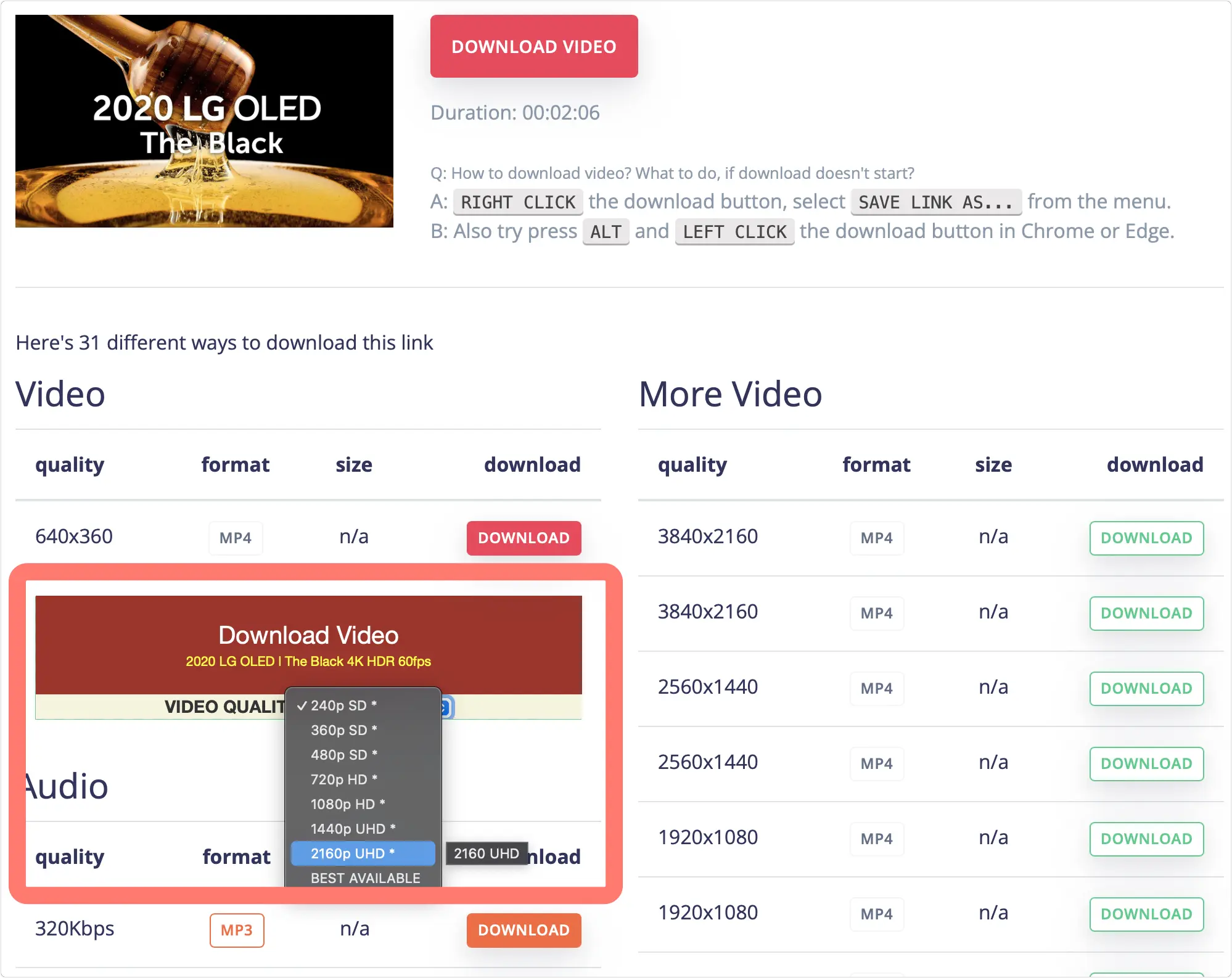 YouTube 影片下載