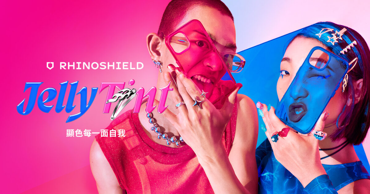 RHINOSHIELD 犀牛盾推出全新 JellyTint 濾鏡系列 探索 Y2K 千禧潮色趨勢 打造個人風格調色盤