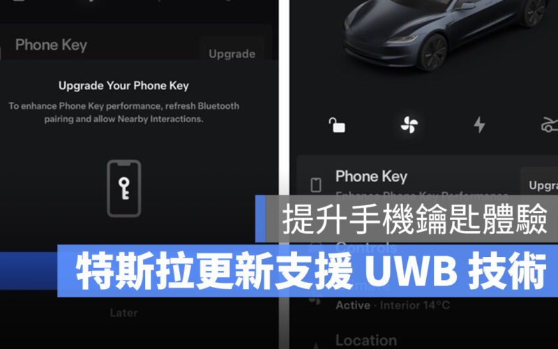 特斯拉 Tesla UWB 超寬頻