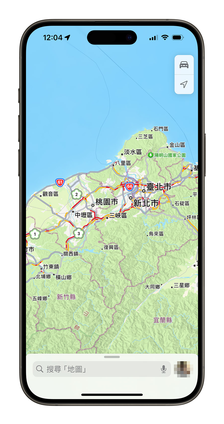 iPhone 路況查詢 Apple 地圖 Google 地圖