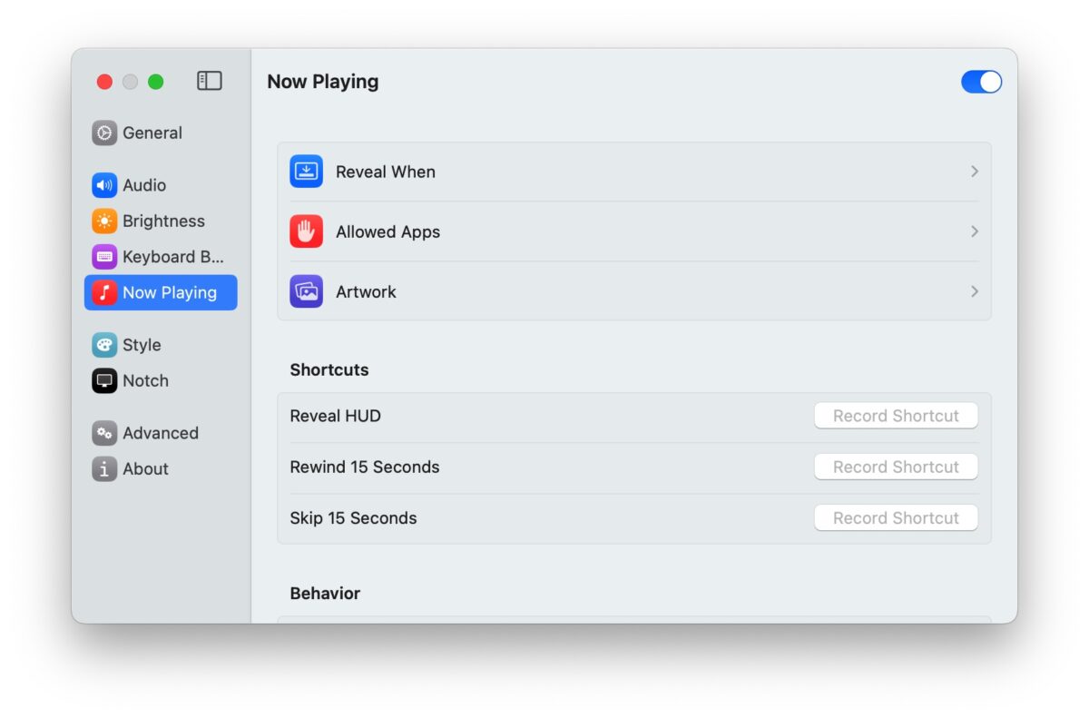 macOS Mac MacBook 瀏海 動態島 MediaMate