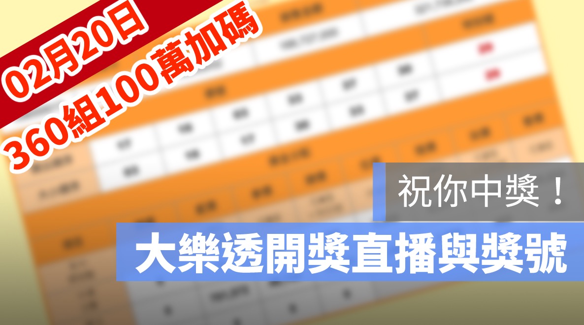 大樂透開獎,大樂透開獎直播,號碼