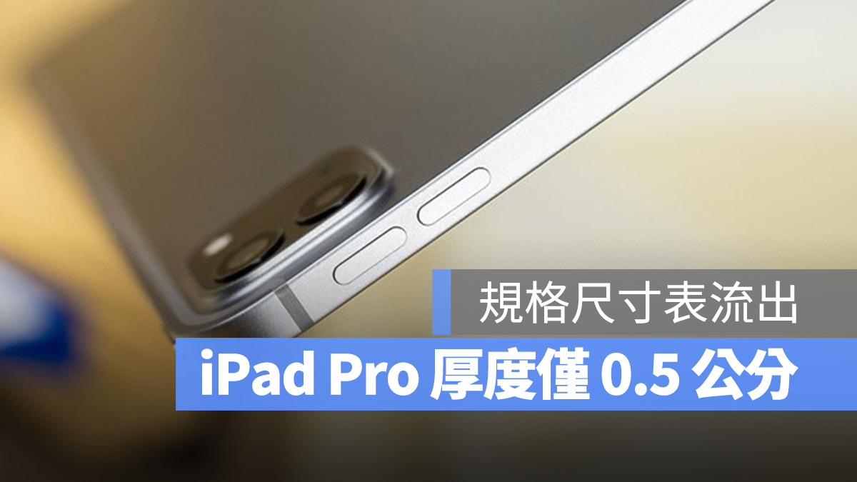 iPad Pro OLED iPad Air 尺寸 規格