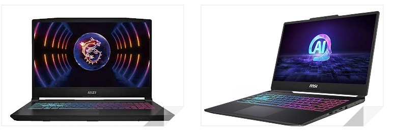 燦坤開學季 MSI的Katana及Cyborg機種，搭載INTEL高效處理器及NVIDIA獨立顯卡，外型搶眼、且性價比高，4萬元內即可入手。