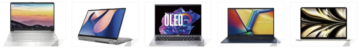 高階文書型筆電推薦ACER Swift Go系列、ASUS Vivobook 系列、以及 MacBook Air，涵蓋i5、i7處理器到Apple研發的M2晶片機型，在文件處理效率及整體性能上表現更佳，搭配更好的圖像、影像顯示器，適合圖文編輯需求強度高的學生族群，價格帶多落在 2.5~3.5 萬間。