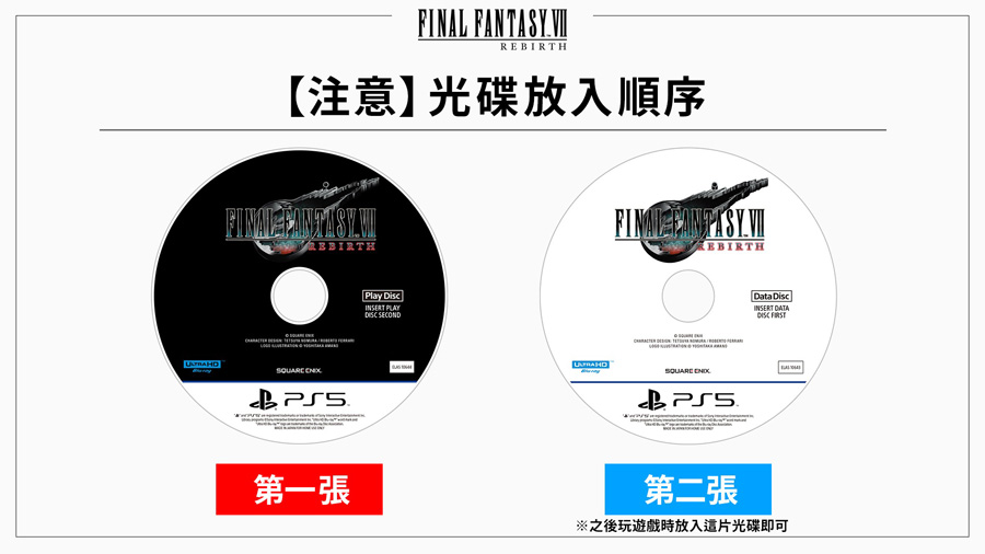 FF7Rebirth FF7重生 FinalFantasyVII 發售 活動