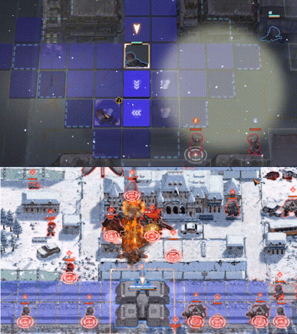 逆向坍塌麵包房行動 戰棋 策略RPG STEAM