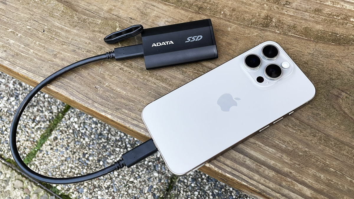 ADATA SD810 外接 SSD 高速硬碟 iPhone 15 USB-C Type-C