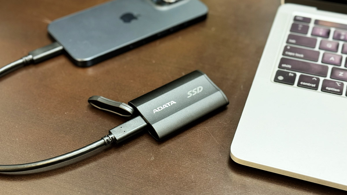 ADATA SD810 外接 SSD 高速硬碟 iPhone 15 USB-C Type-C