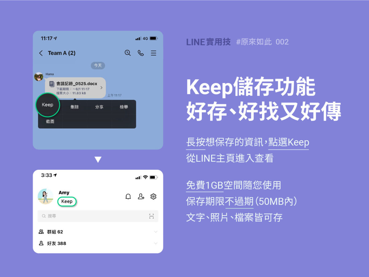 LINE LINE Keep LINE Keep 筆記 LINE Keep 結束服務