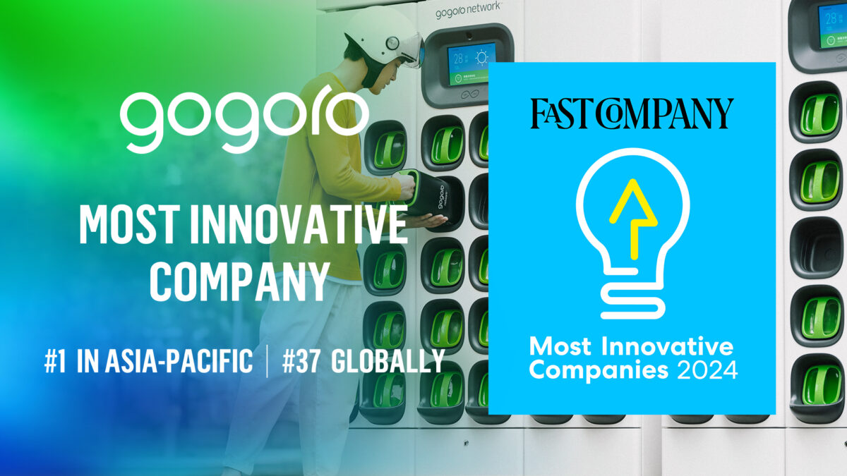 Gogoro Gogoro Network Fast Company 2024 年全球前 50 大最具創新力公司