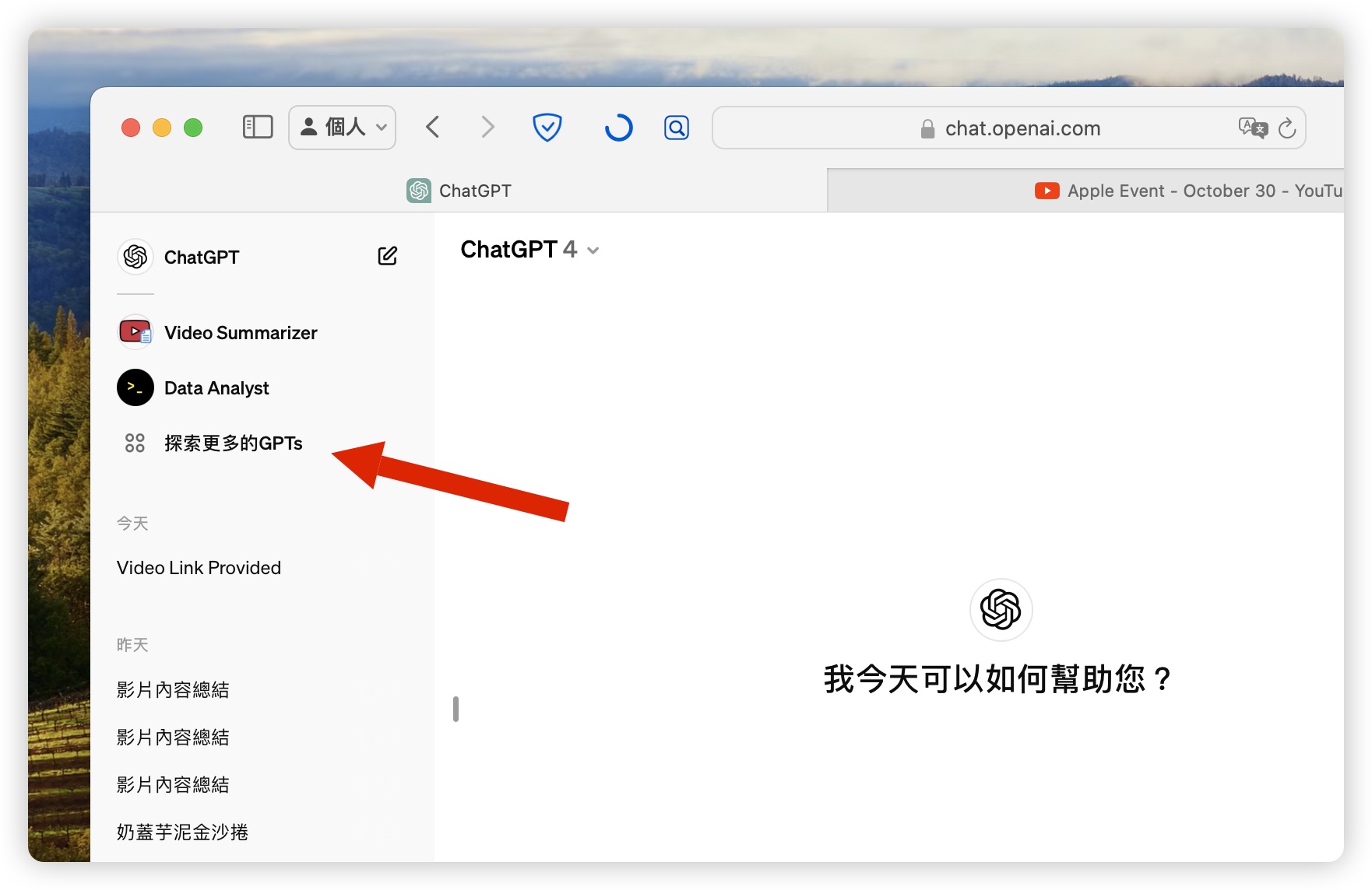 ChatGPT  YouTube 整理重點 外掛 Video Summarizer