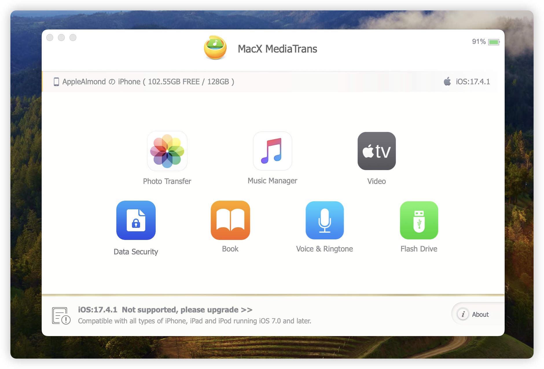 MacX MediaTrans iPhone  備份 檔案管理