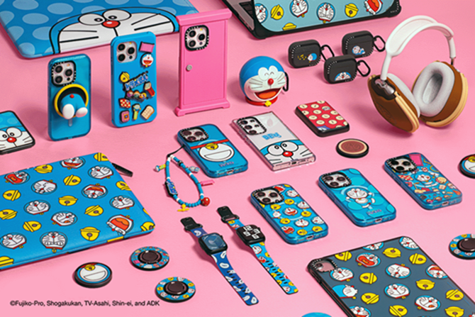 CASETiFY 攜手日本人氣動畫《哆啦 A 夢》打造獨家電子與生活配件