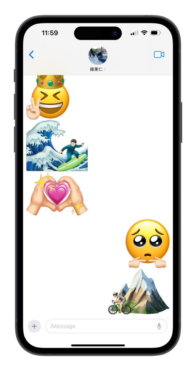 iOS iOS 17 iPhone 貼圖 emoji emoji 貼圖