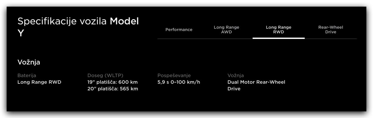特斯拉 Tesla Model Y Model Y LR RWD