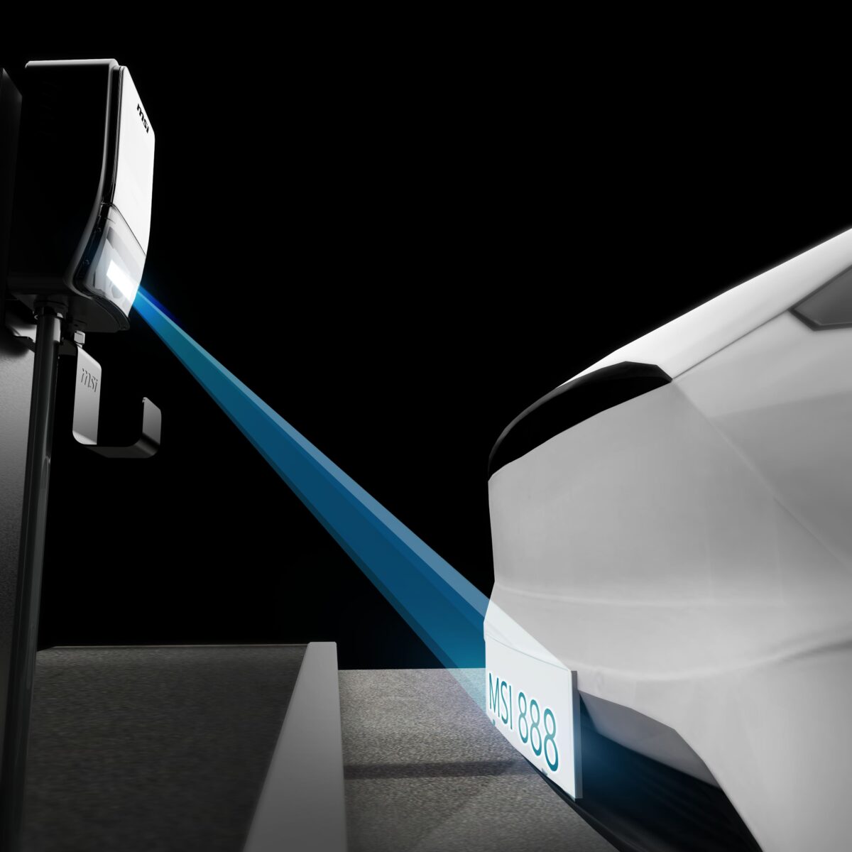 MSI微星「台灣智慧移動展」推新一代充電樁 電商新品同步上市msi ev ai 車牌辨識 