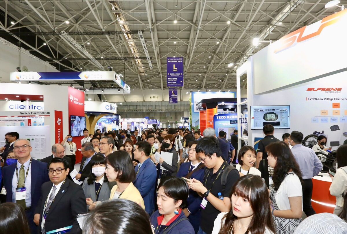 2024年台北國際汽機車零配件展、台北國際車用電子展及台灣國際智慧移動展於今(17)日盛大開展。(貿協提供)