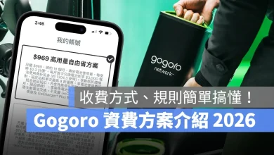 Gogoro Gogoro Network 資費方案 月租方案 電池月租費