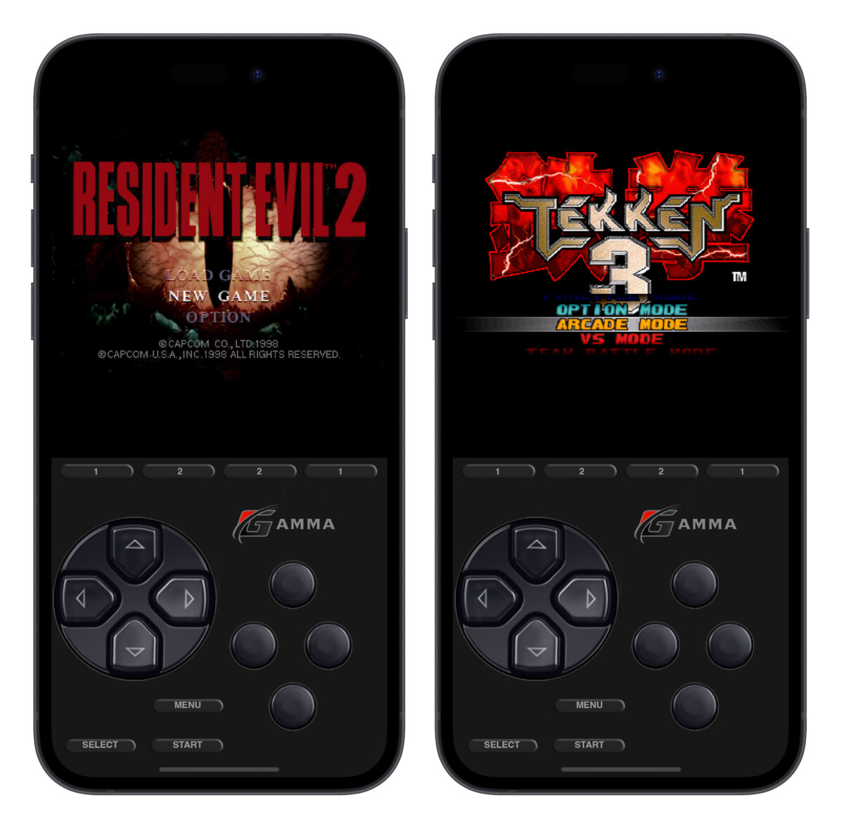 iOS iPhone Gamma Gamma App Gamma Gamma game emulator 遊戲模擬器 PS1 PlayStation PS1 遊戲模擬器