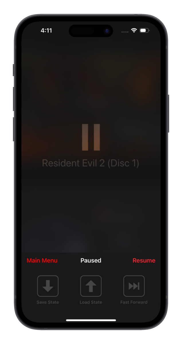 iOS iPhone Gamma Gamma App Gamma Gamma game emulator 遊戲模擬器 PS1 PlayStation PS1 遊戲模擬器