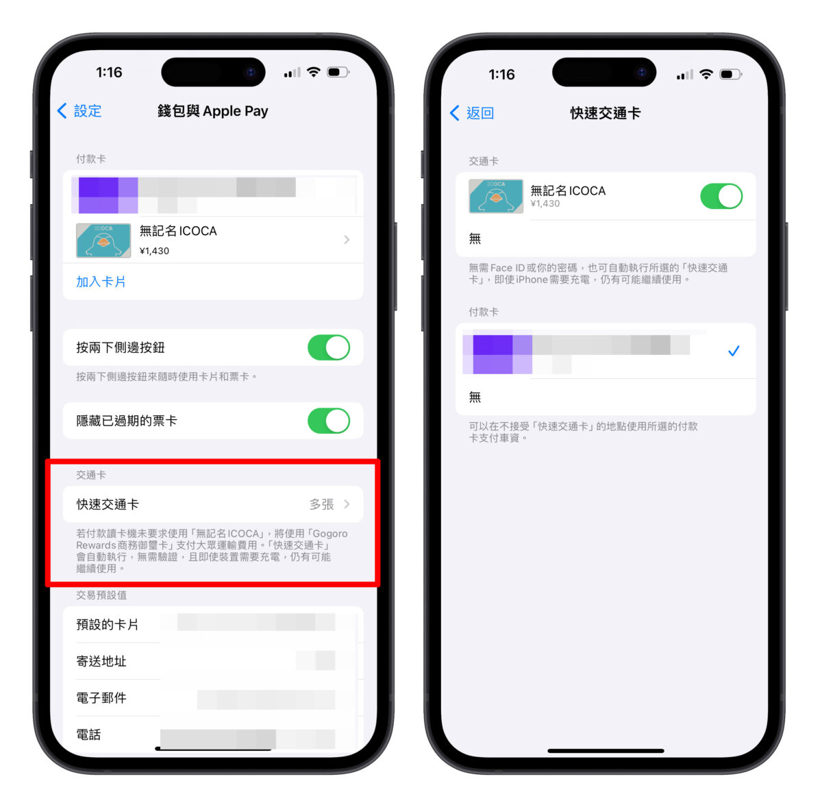 iOS iPhone Apple 錢包 交通卡 Navigo watchOS Apple Watch