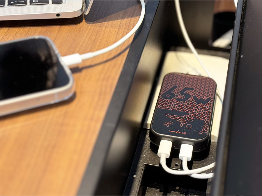 Innfact 快充豆腐乾 GaN 快充充電器 65W 快充 100W USB-C 延長線