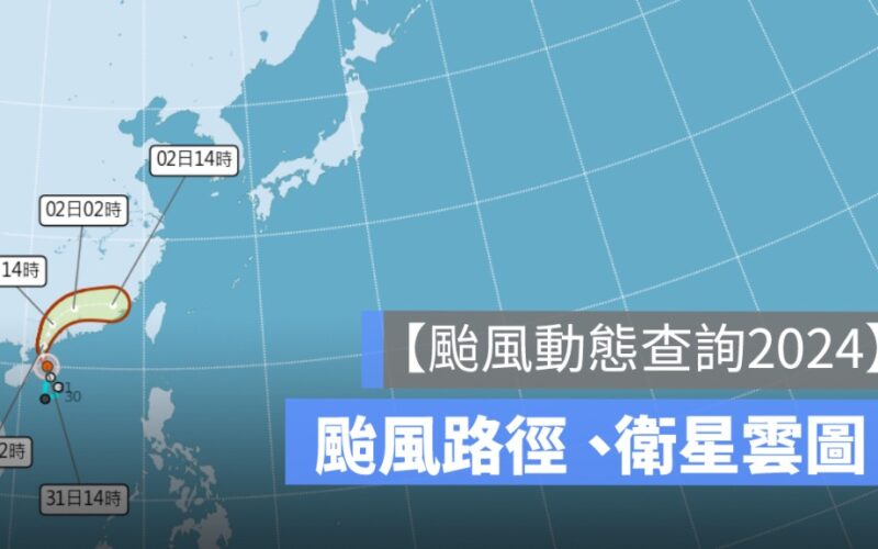 颱風動態查詢,路徑