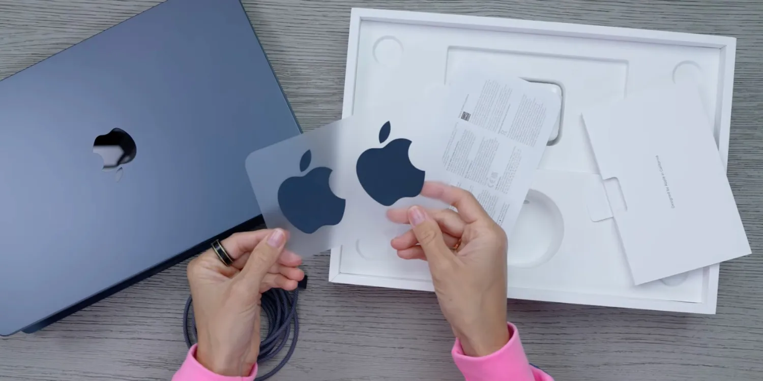 iPhone 包裝 Apple LOGO 貼紙 取消