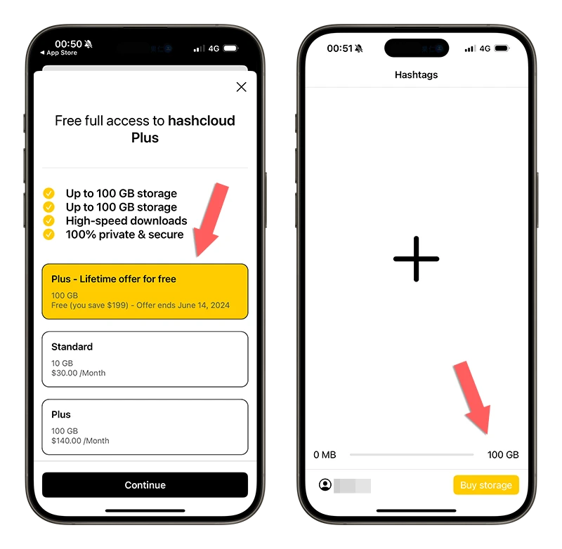 HashCloud Driver 免費空間 100GB 教學